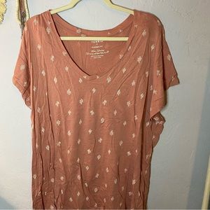 COPY - Torrid Pink Cactus Tee 4X